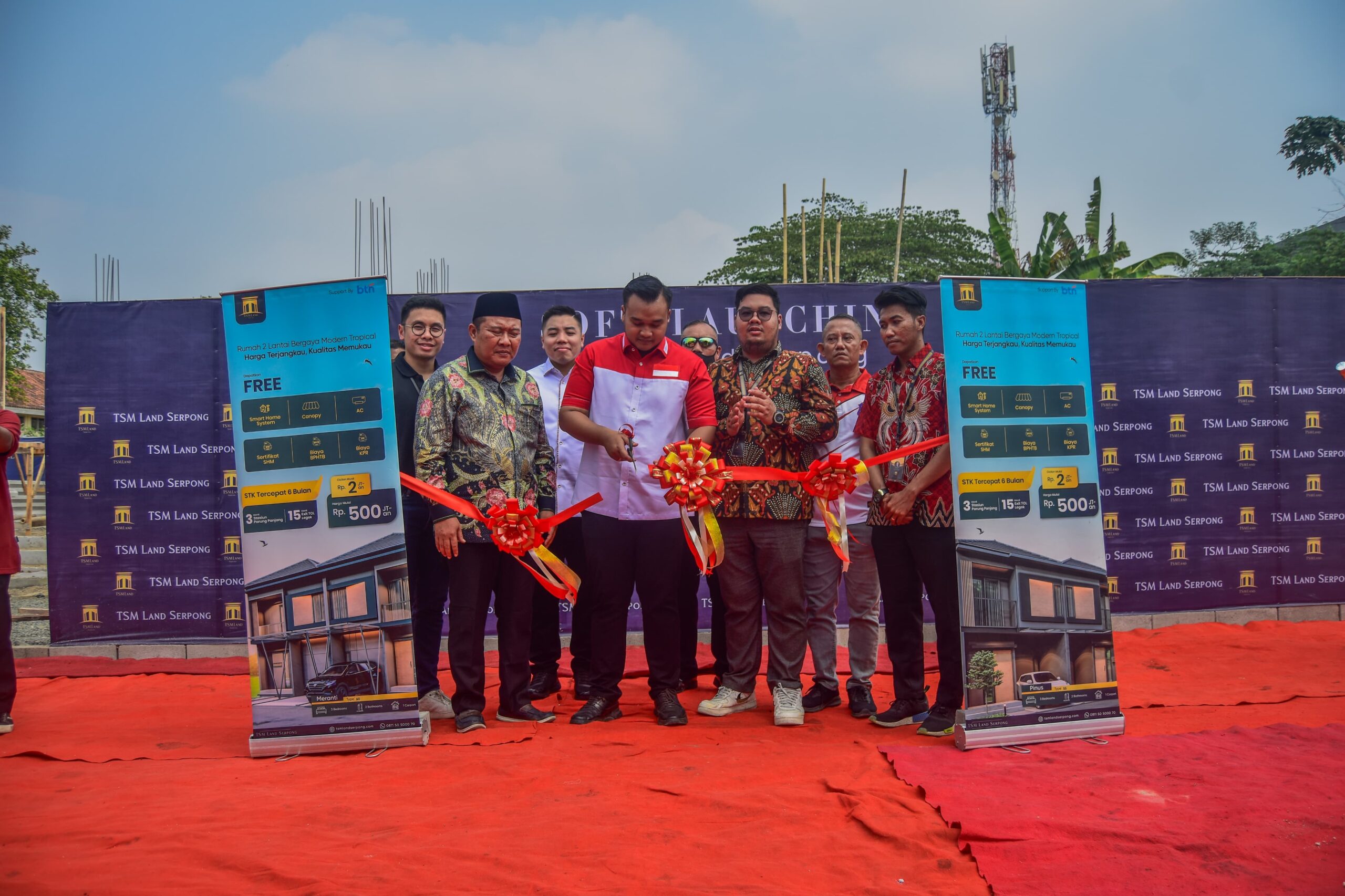Peresmian Soft Opening Perumahan 2 Lantai TSM Land Serpong dengan Harga Terjangkau