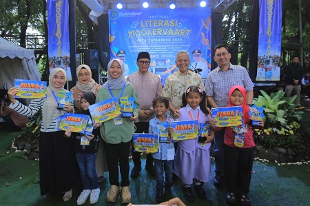 Tutup Festival Literasi dan Mookervaart, Wakil Walikota: Literasi adalah Kunci Kemajuan