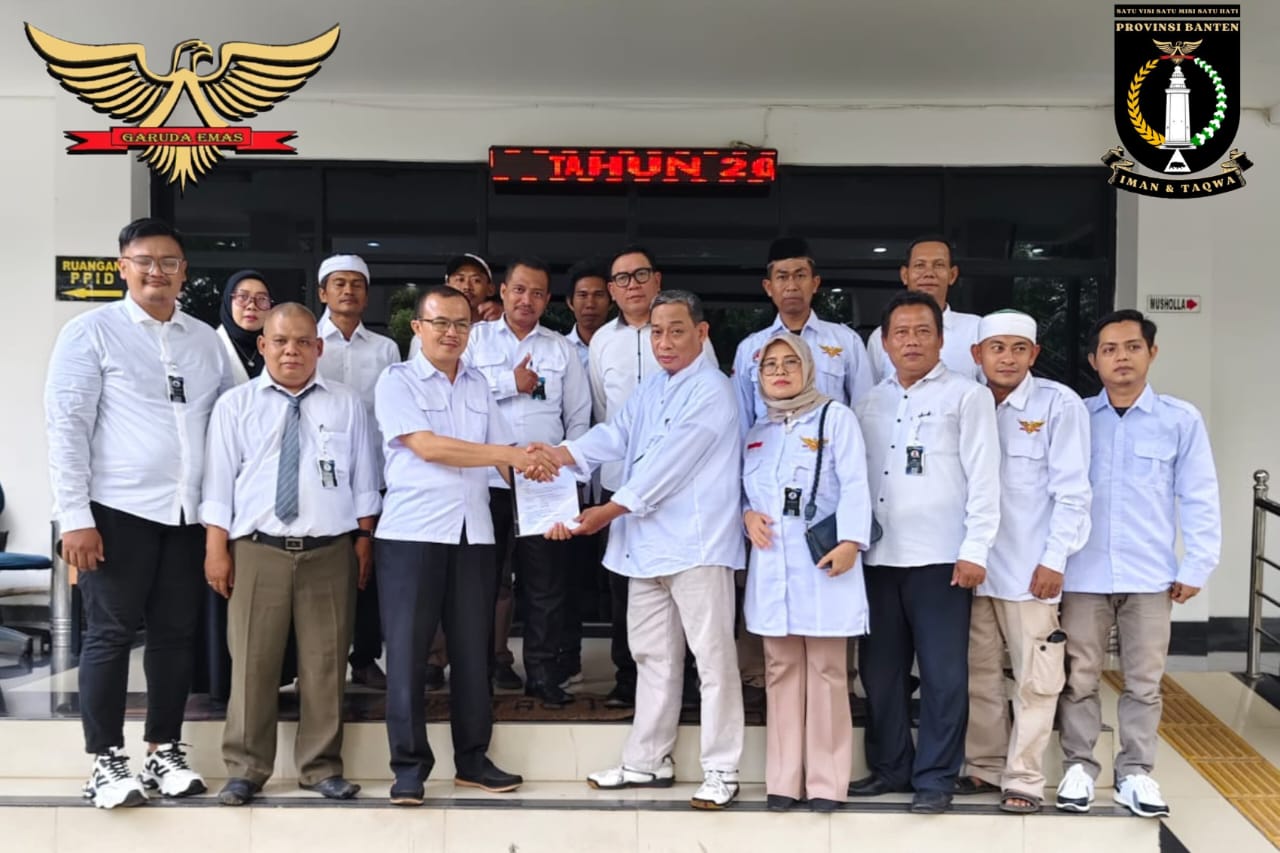 DPW Garuda Emas Banten Resmi Terdaftar di Kesbangpol