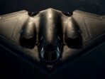 Sebuah pesawat pengebom B-52 Stratofortress milik Angkatan Udara Amerika Serikat pesawat pengebom B-52 Stratofortress